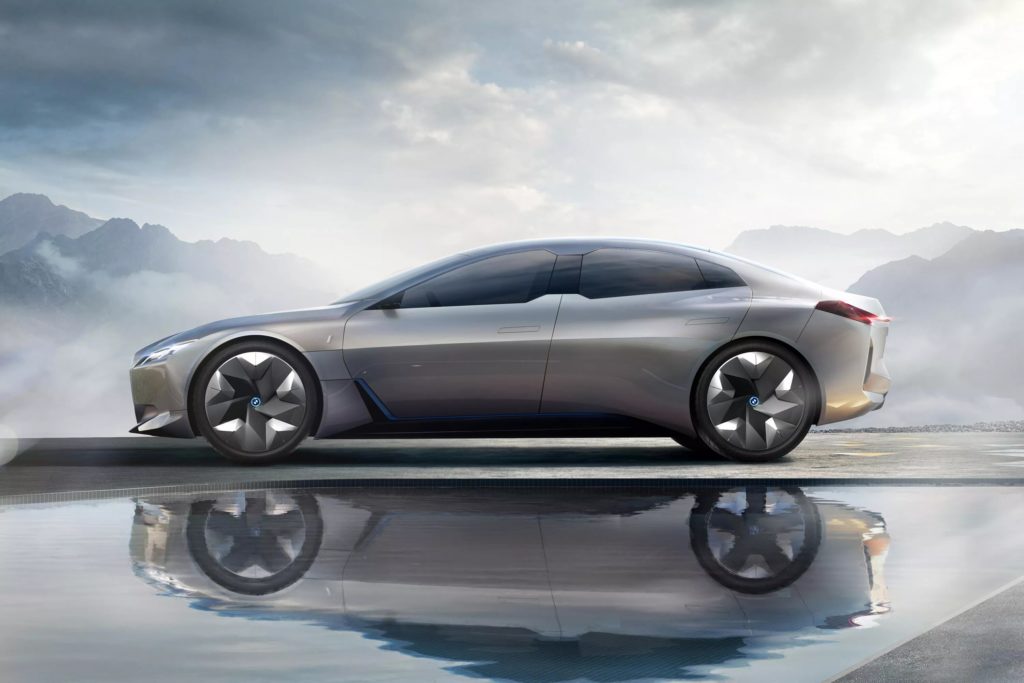BMW i4 Concept 2021 года - конкурент Tesla